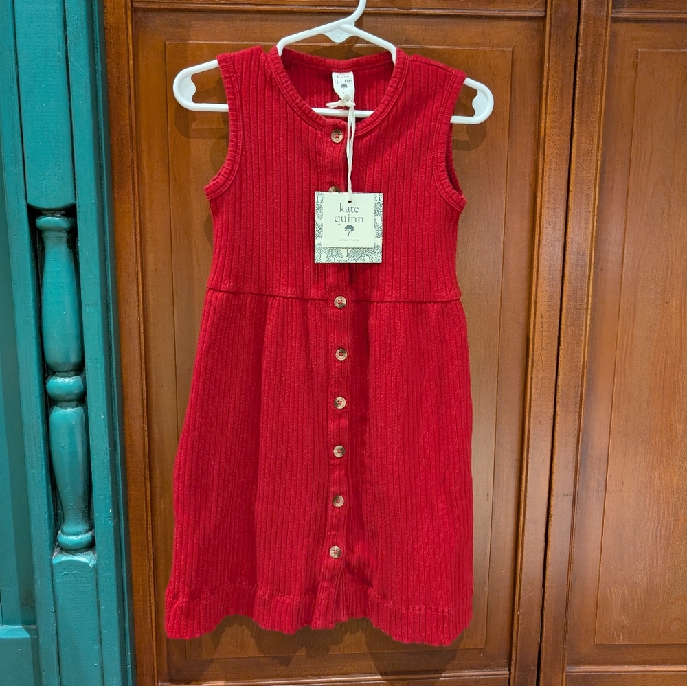 NWT Kate Quinn Cupid Red Dress 4T